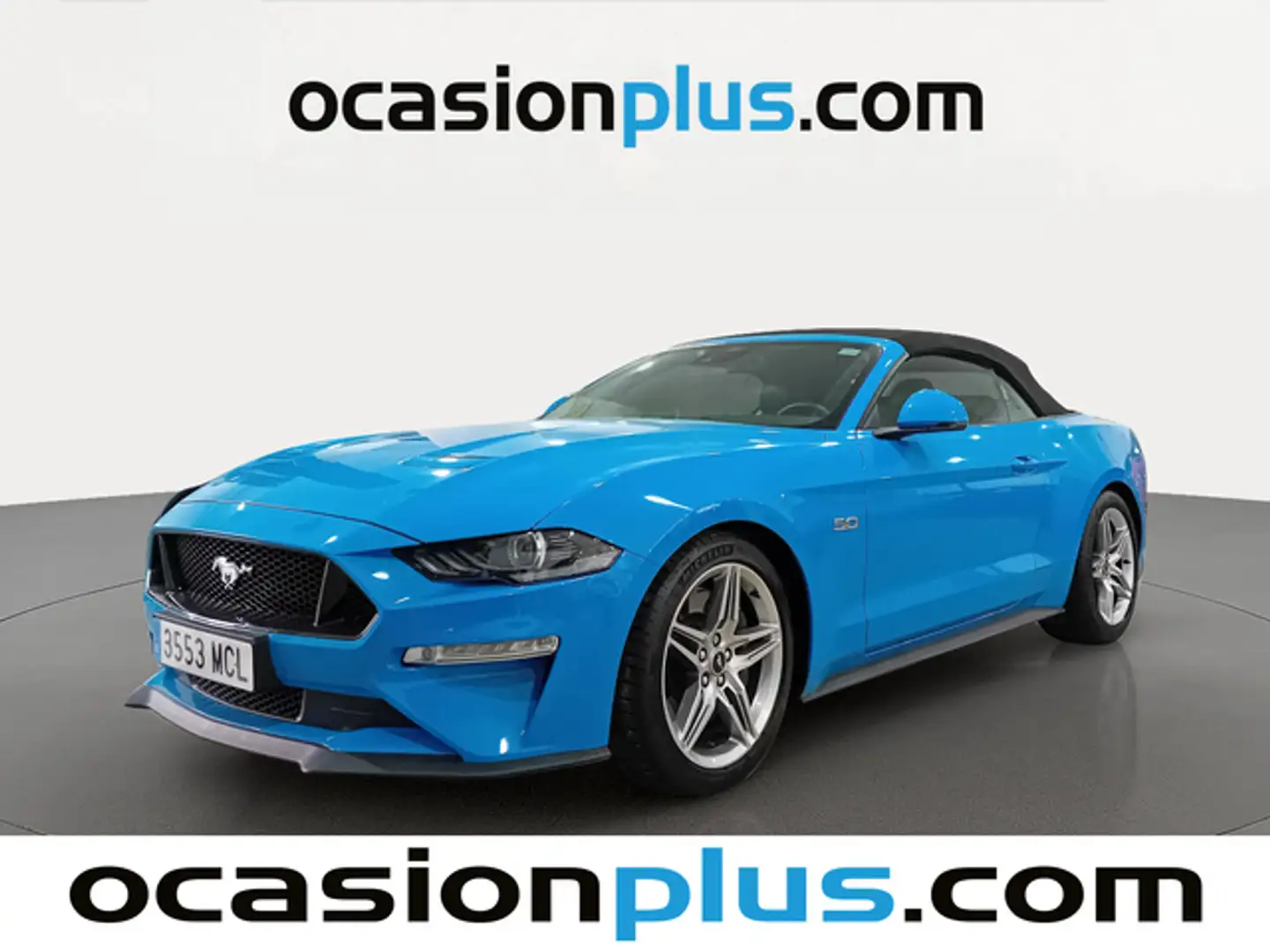 Ford Mustang Convertible 5.0 Ti-VCT GT Aut. Bleu - 2