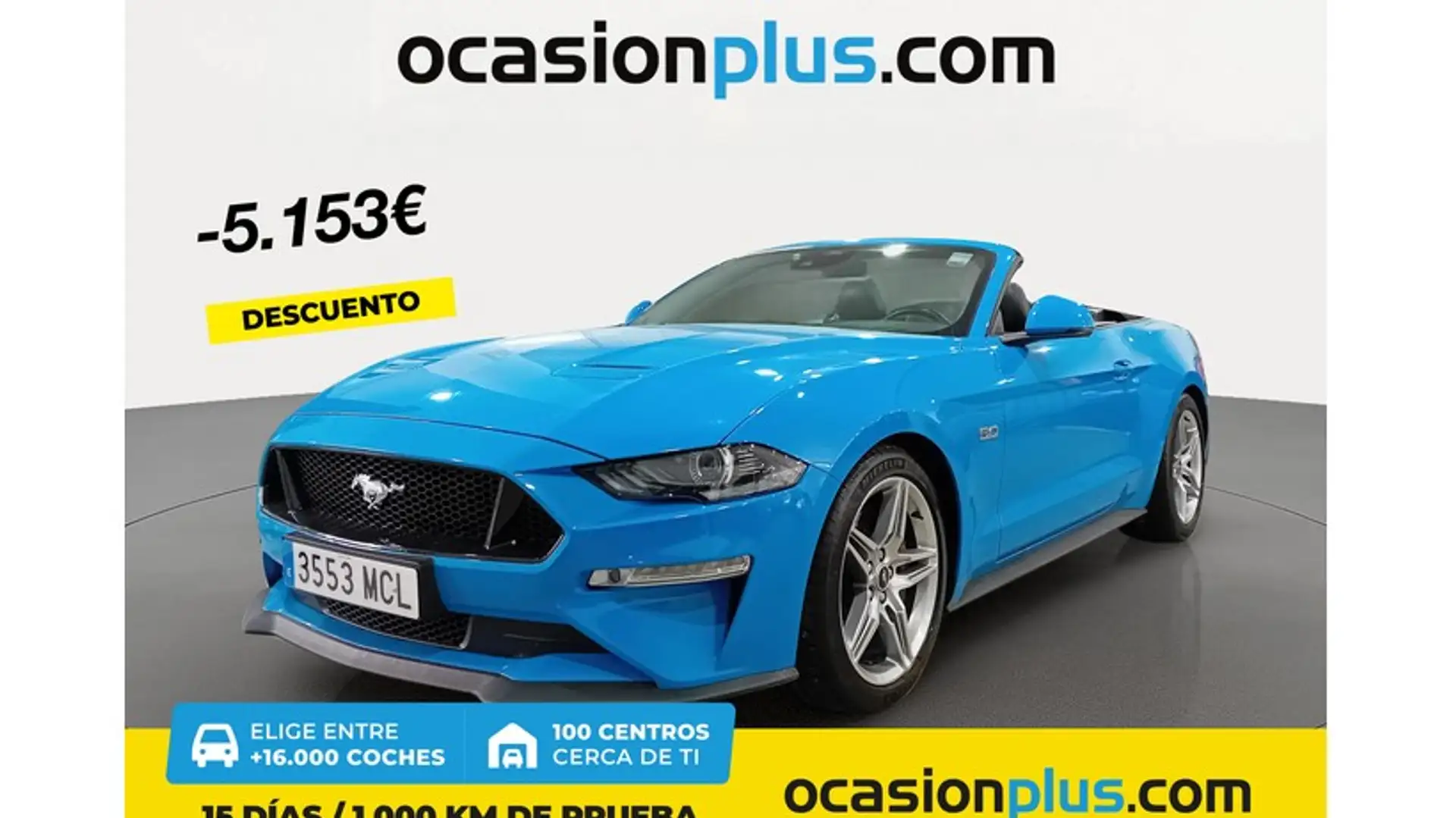 Ford Mustang Convertible 5.0 Ti-VCT GT Aut. Azul - 1