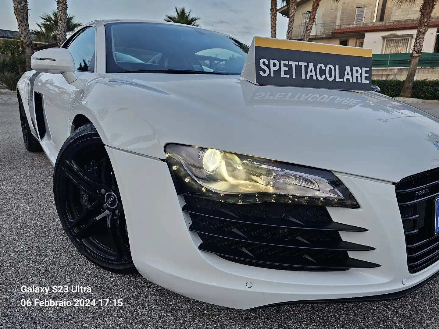 Audi R8 Coupe 4.2 V8 quattro 430cv r-tronic Blanc - 2