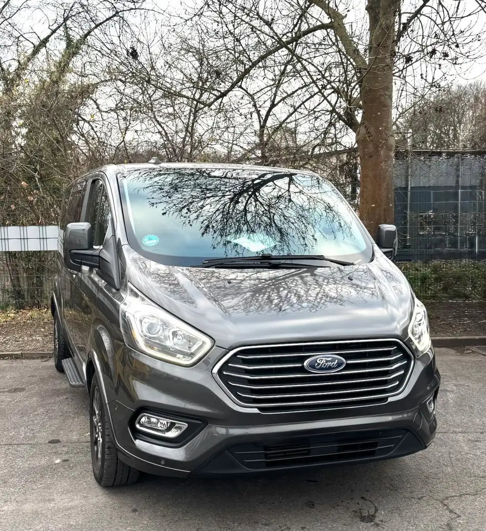 Ford Transit Tourneo Custom 320 *Leder/Autom./LED/uvm Gris - 2