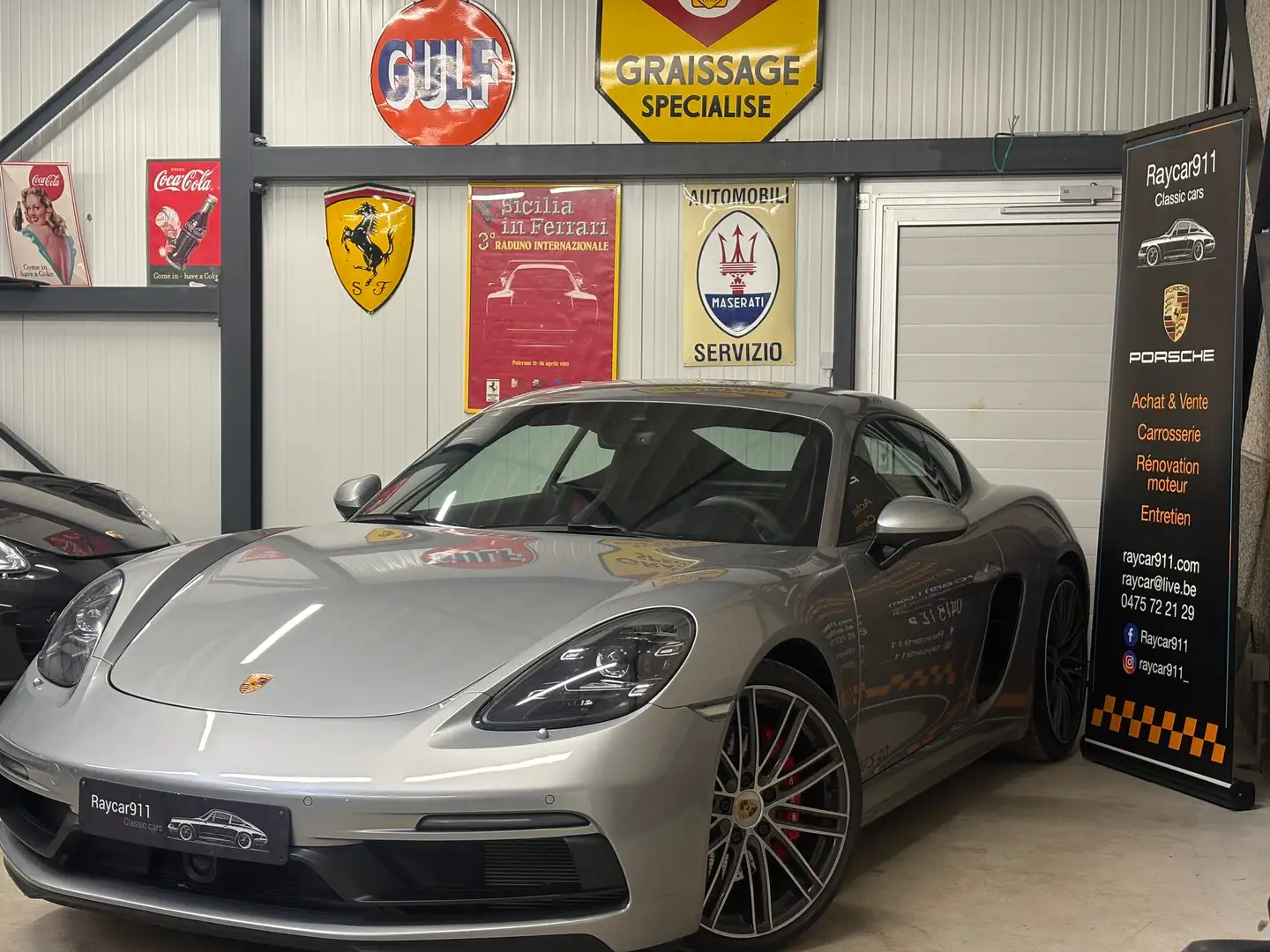 Porsche 718 718 Cayman GTS *4.0* Argent - 2