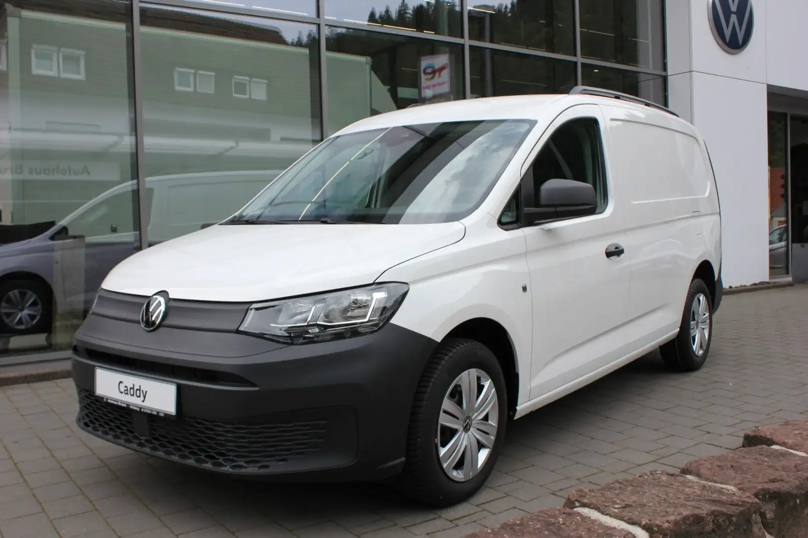 Volkswagen Caddy Cargo Maxi 2.0 TDI DSG Klima, PDC, Weiß - 2