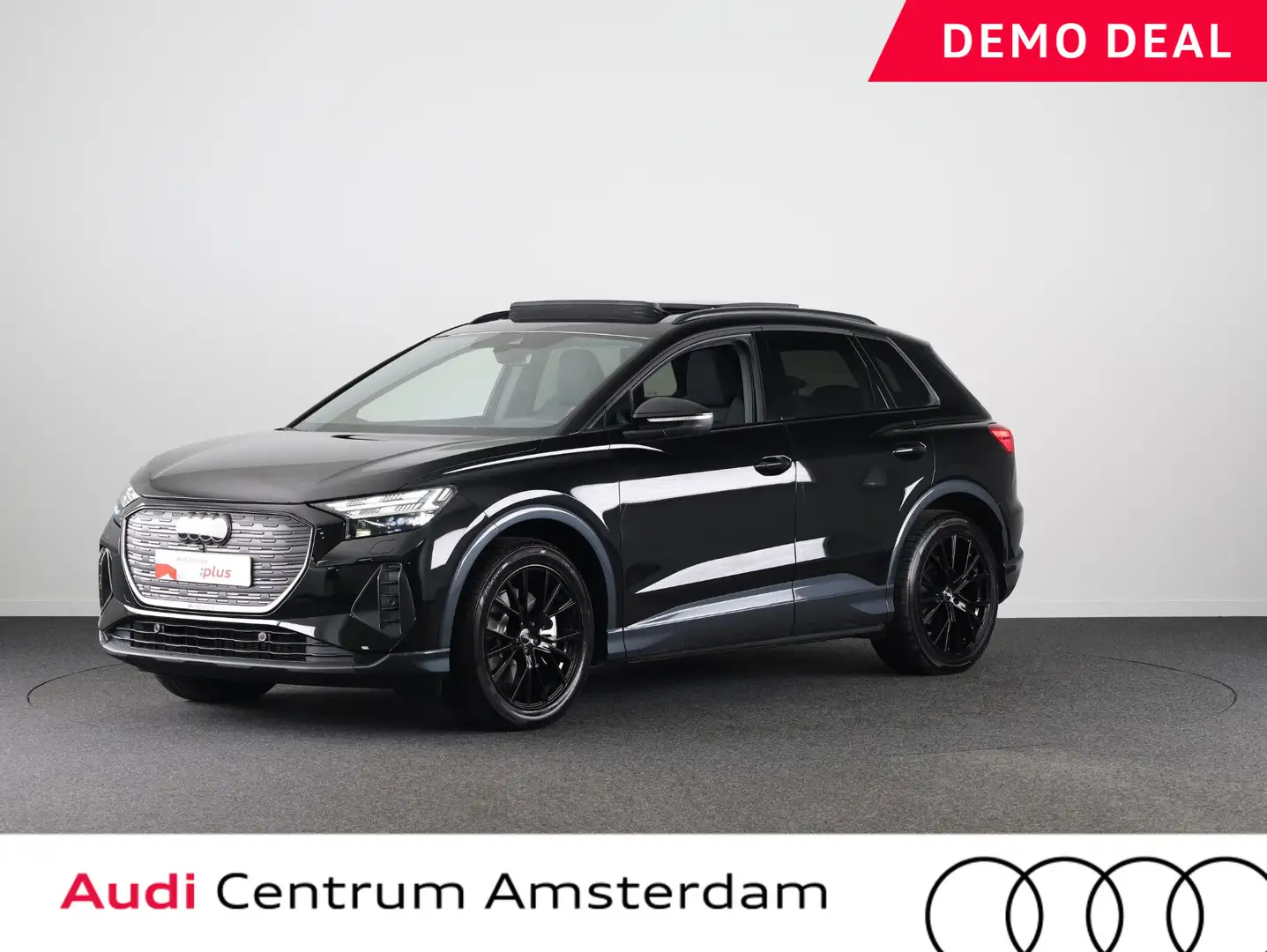 Audi Q4 e-tron 45 quattro Advanced edition 82 kWh 286pk | Panoram Zwart - 1