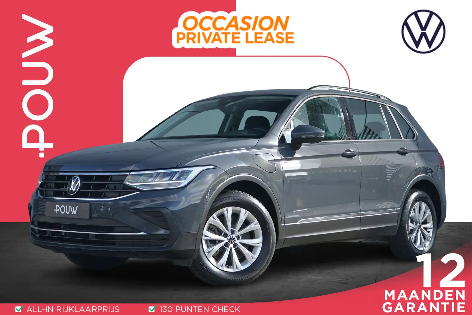 Volkswagen Tiguan 1.4 TSI 245pk eHybrid Life Business | Adaptive Cru Grigio - 1