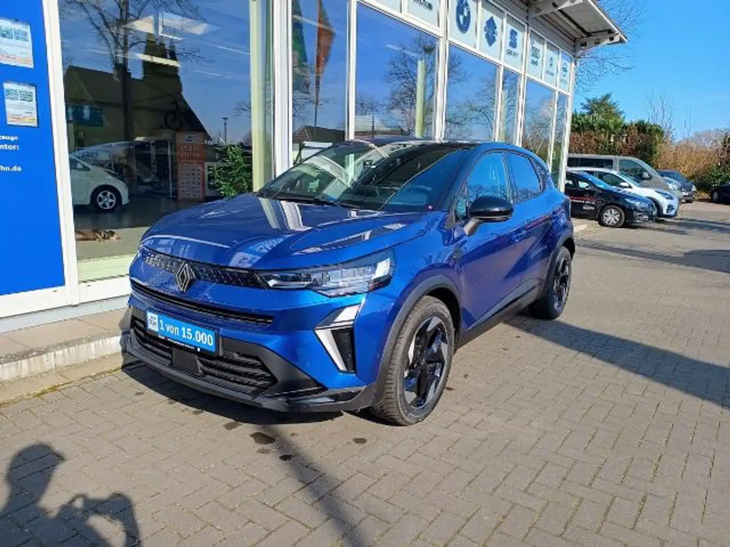 Renault Captur Mild Hybrid 1.3 TCe 160 Techno EDC SHZ LED RFK Blauw - 1