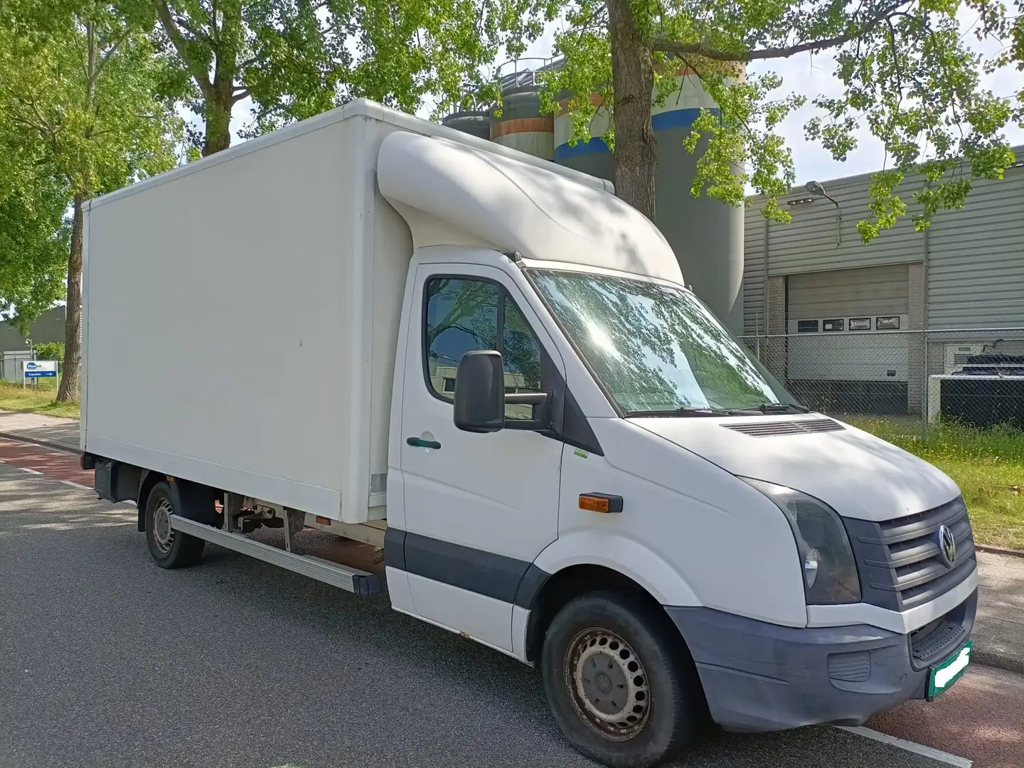 Volkswagen Crafter Euro 5 Crafter koffer bakwagen 2.0 105 kw Wit - 1