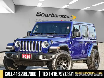 Blue 2019 Jeep Wrangler SUV / Crossover Four-Wheel Drive Manual