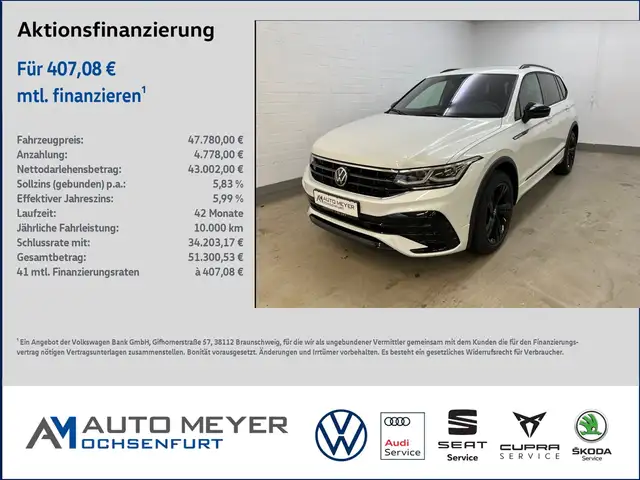 Volkswagen Tiguan Allspace R Line 2.0 TDI DSG Black Style 7 Sitze AHK Navi R