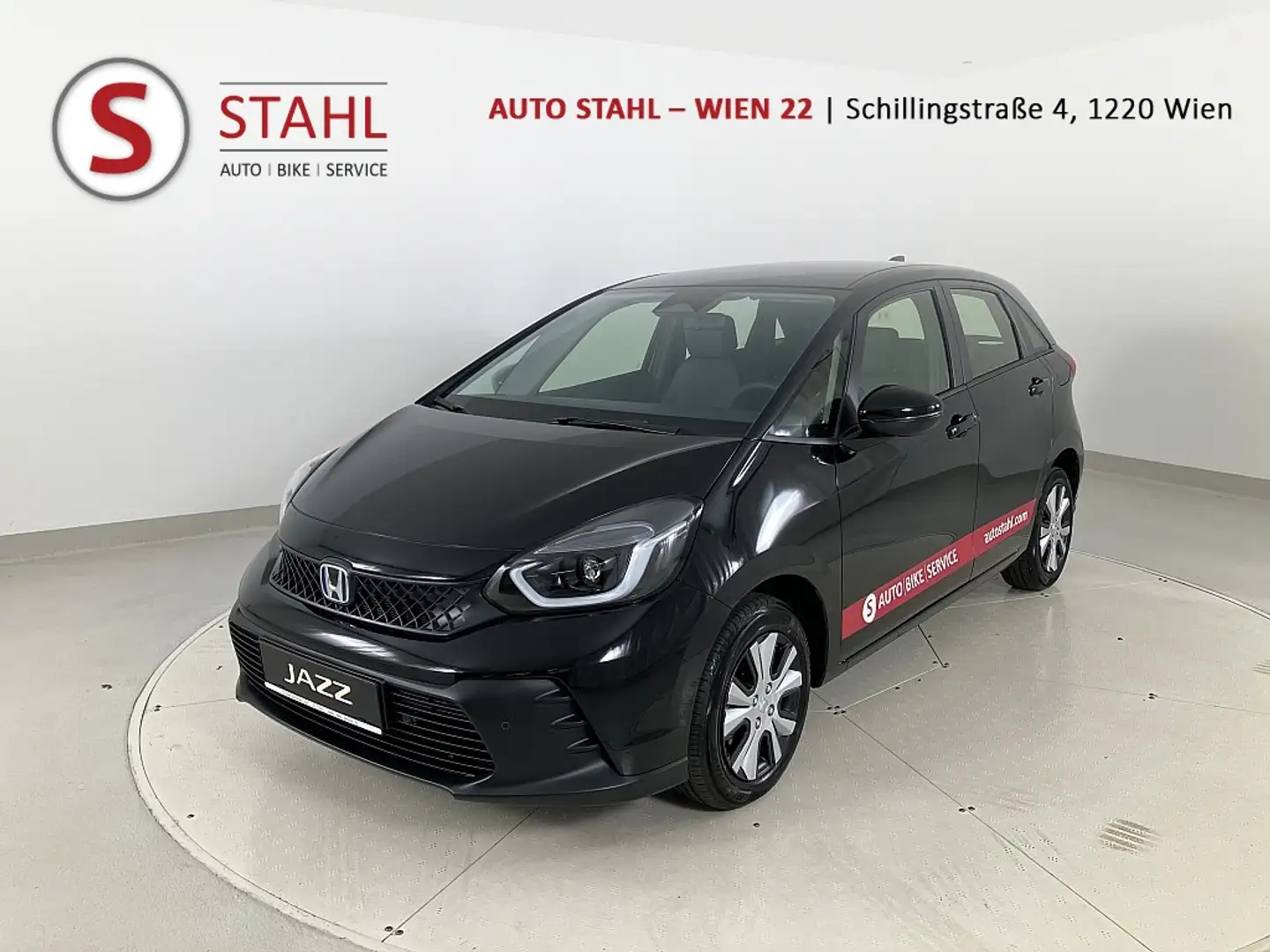 Honda Jazz 1,5 i-MMD Hybrid Elegance Aut. Zwart - 1