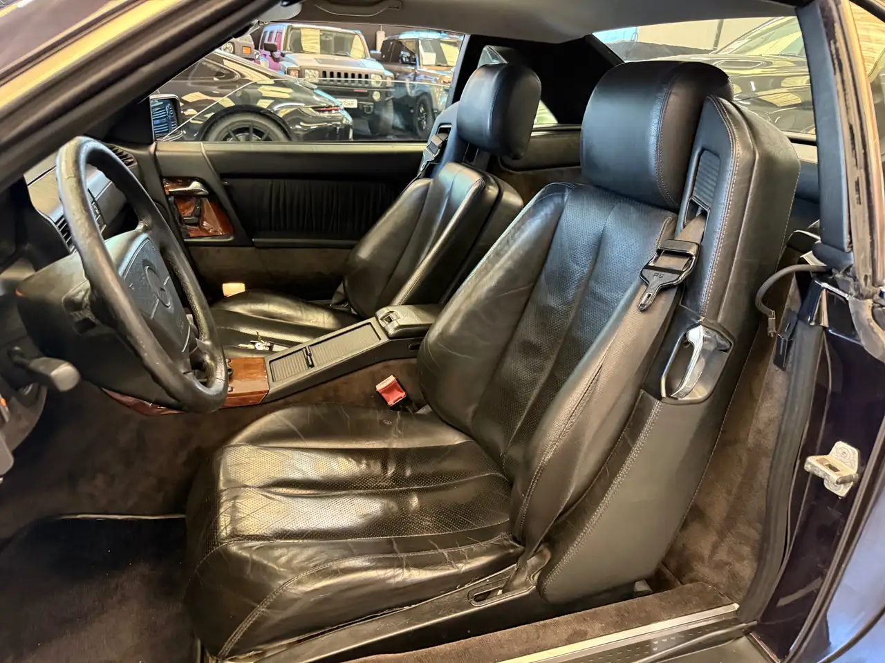 Mercedes-Benz SL 280 SL Roadster R129 ASI CRS MANUALE HARD TOP 4 POSTI, foto 12
