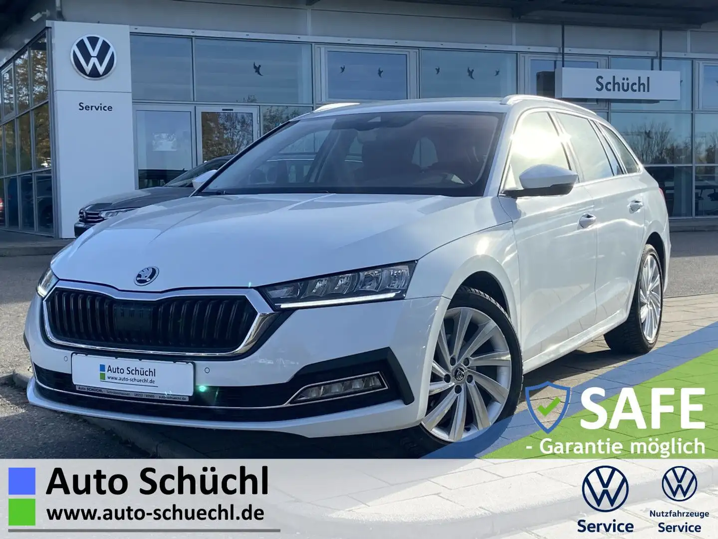 Skoda Octavia Combi 1.5 TSI e-TEC DSG Style 18"+NAVI-C Weiß - 1