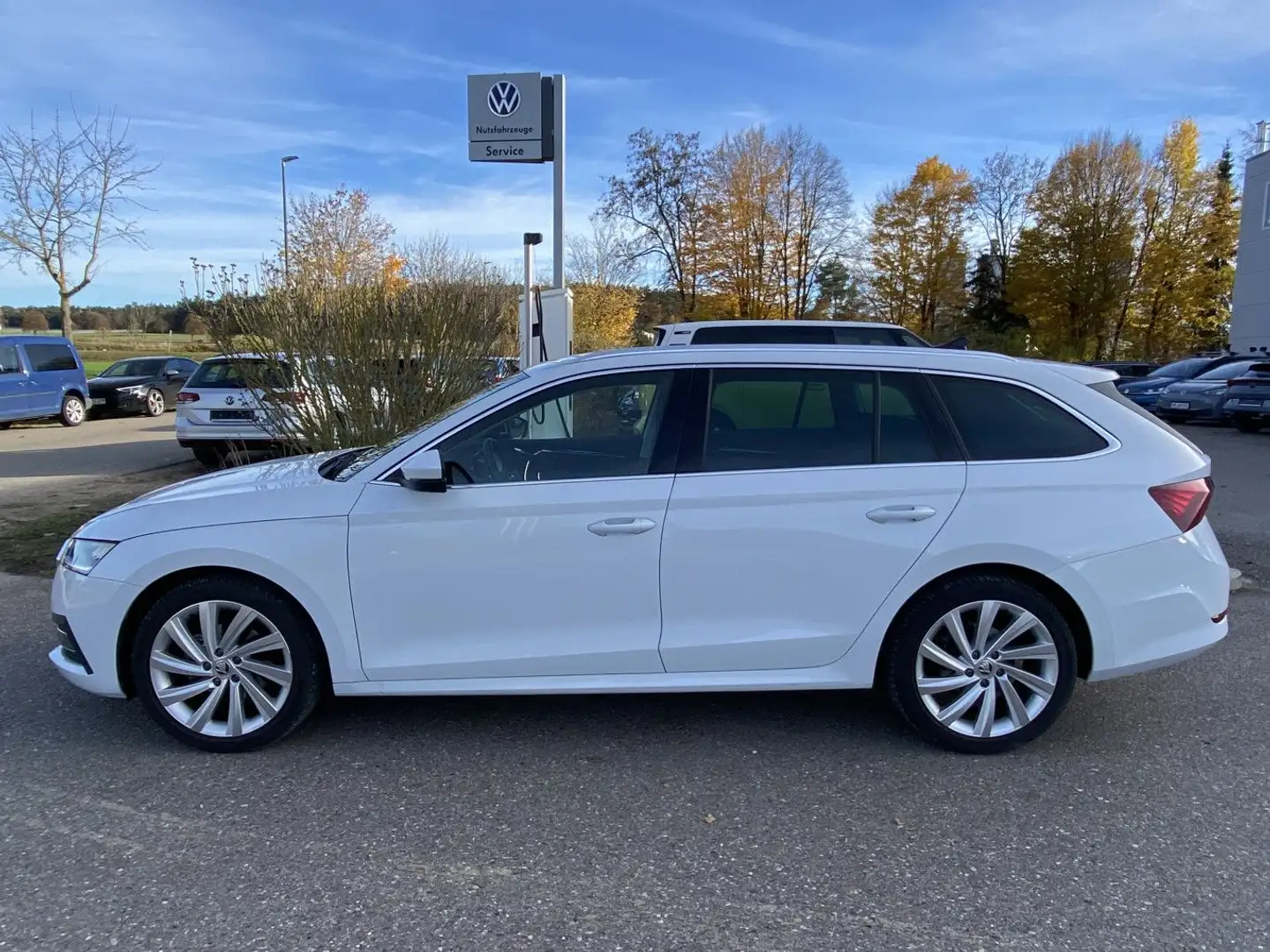 Skoda Octavia Combi 1.5 TSI e-TEC DSG Style 18"+NAVI-C Weiß - 2