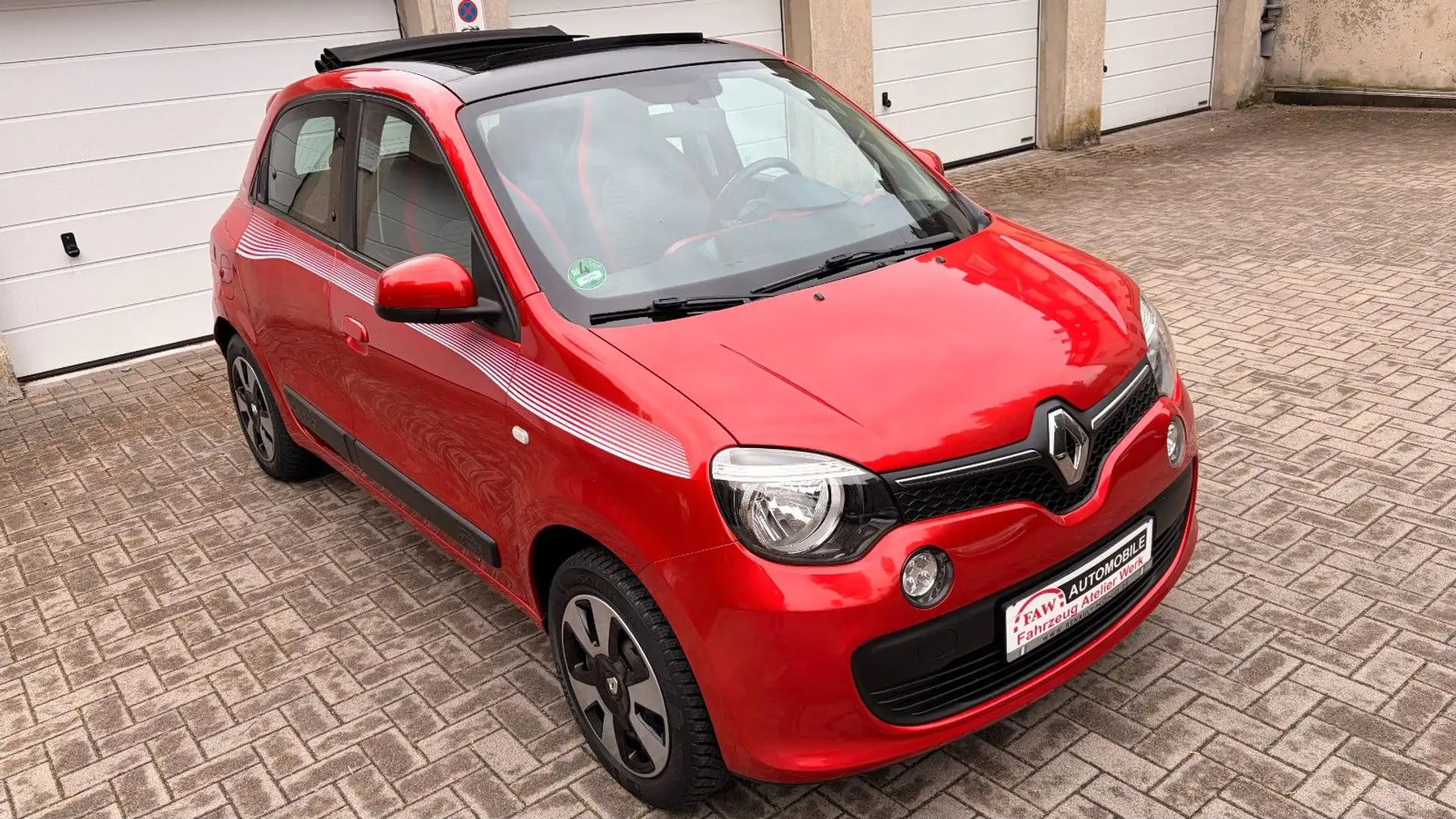 Renault Twingo Liberty/Klima/Faltdach/2.Hand/Tüv 2027 Rot - 2