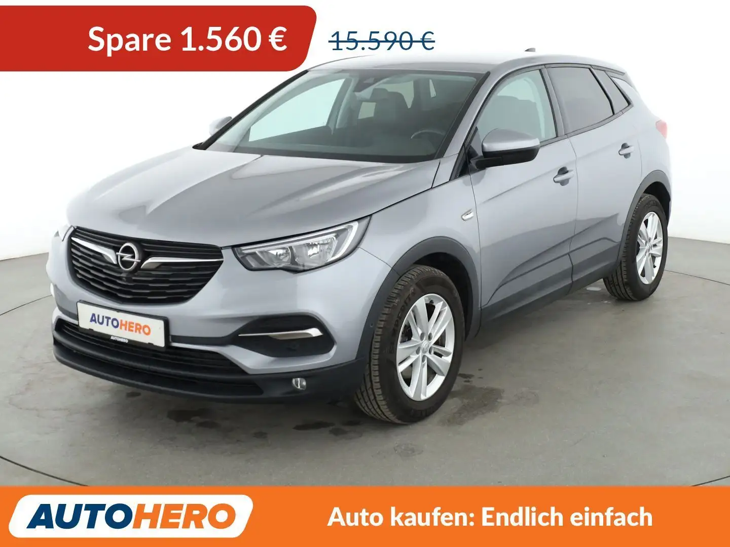 Opel Grandland X 1.5 CDTI Business Edition *NAVI*TEMPO*CAM*PDC*SHZ* Grau - 1