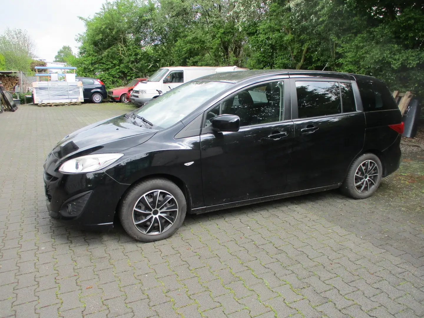 Mazda 5 1.8 MZR Center-Line 7 Sitzer Motorschaden Black - 1