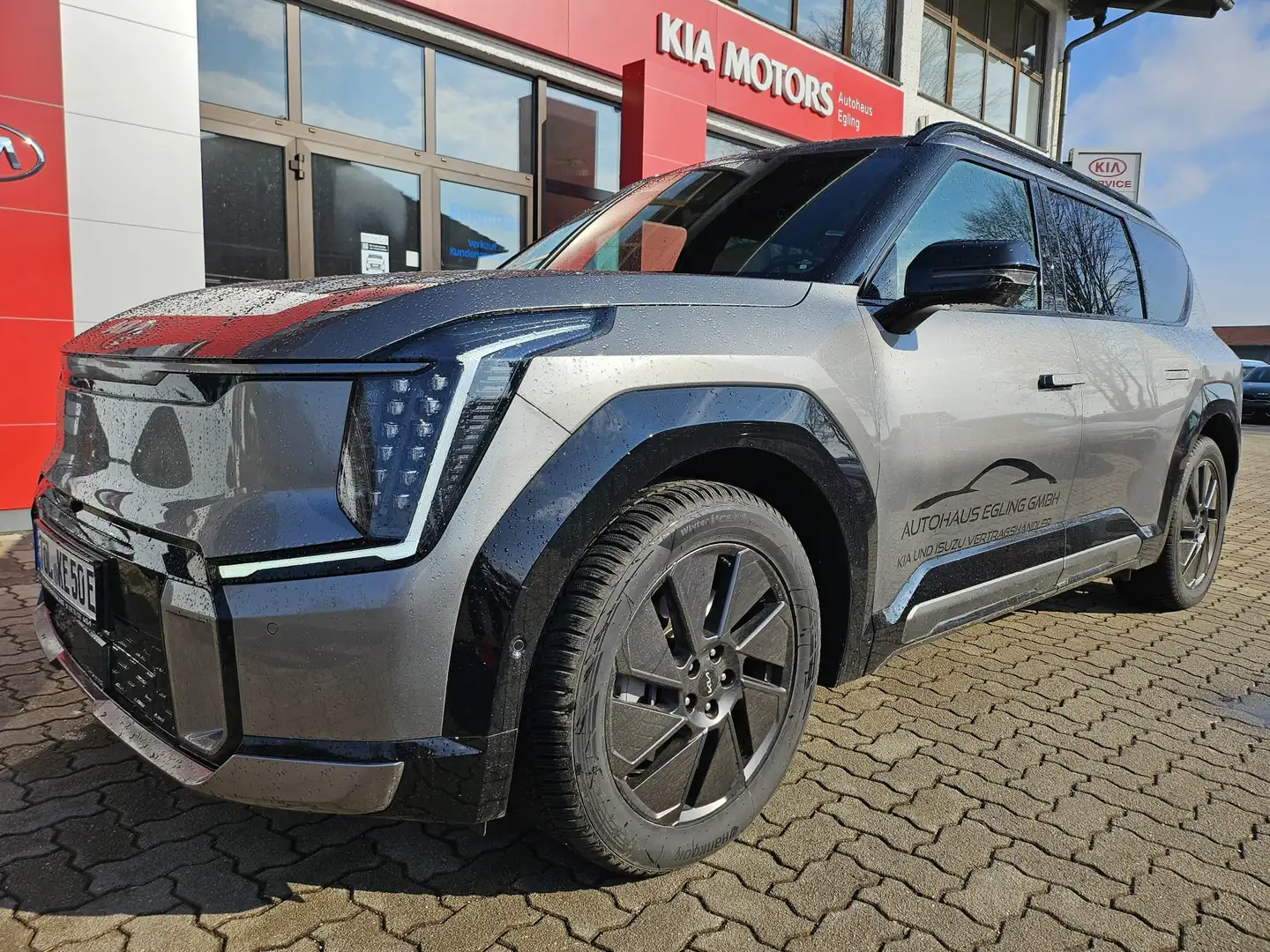 Kia EV9 4WD GT-Line Launch Edition 7-Sitzer GD 360 ACC Grau - 1