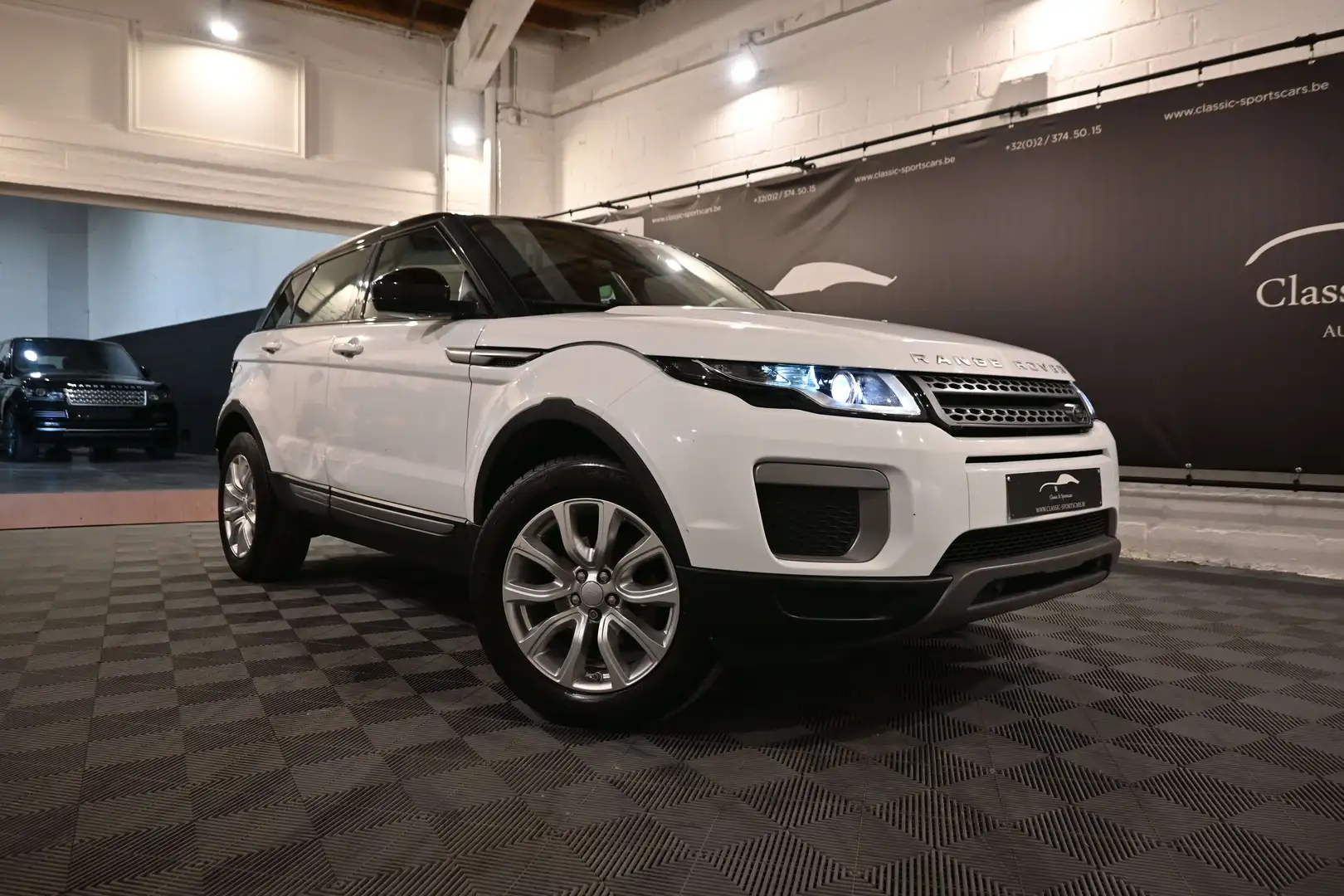 Land Rover Range Rover Evoque 2.0 TD4 4WD HSE  / GPS NAVI / TOIT PANO / LED Weiß - 2