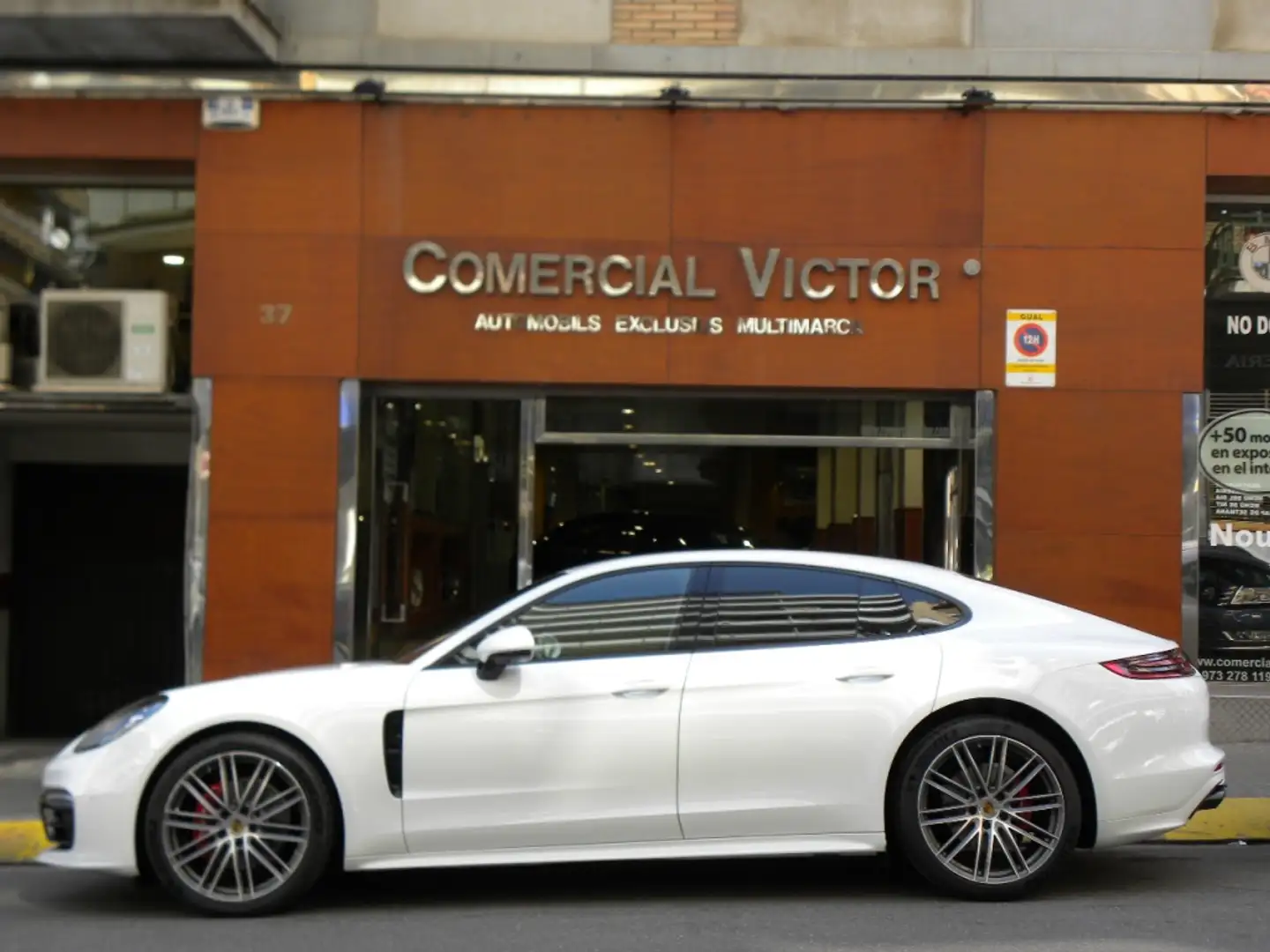 Porsche Panamera 4 Aut. Blanc - 1