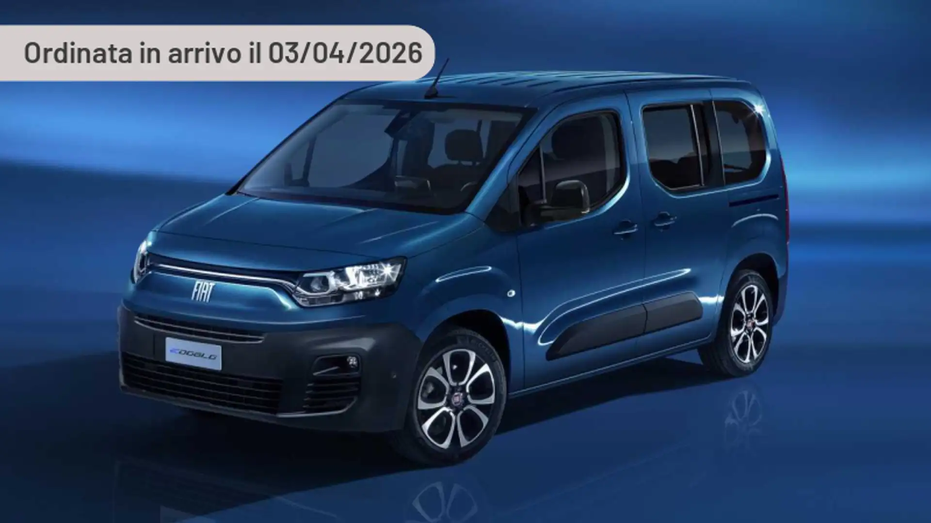 Fiat E-Doblo e-Doblò 50 kWh PL srebrna - 2