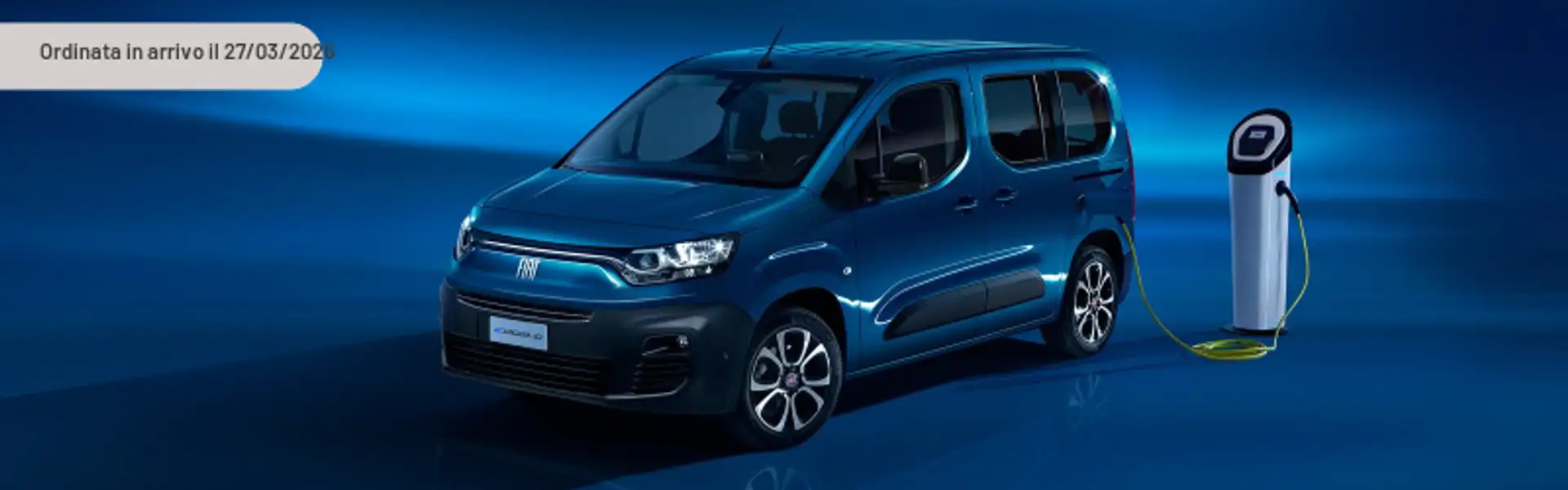 Fiat E-Doblo e-Doblò 50 kWh PL Silber - 1