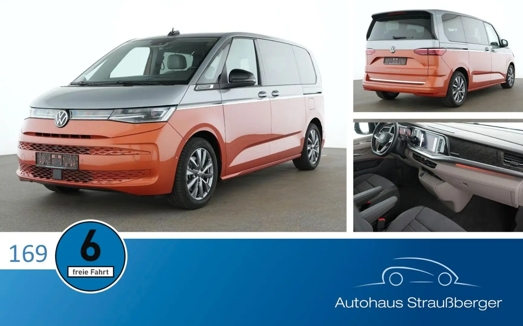 Volkswagen T7 Multivan Multivan Energetic eHybrid KR 360° IQ ACC  Pano Plateado - 1