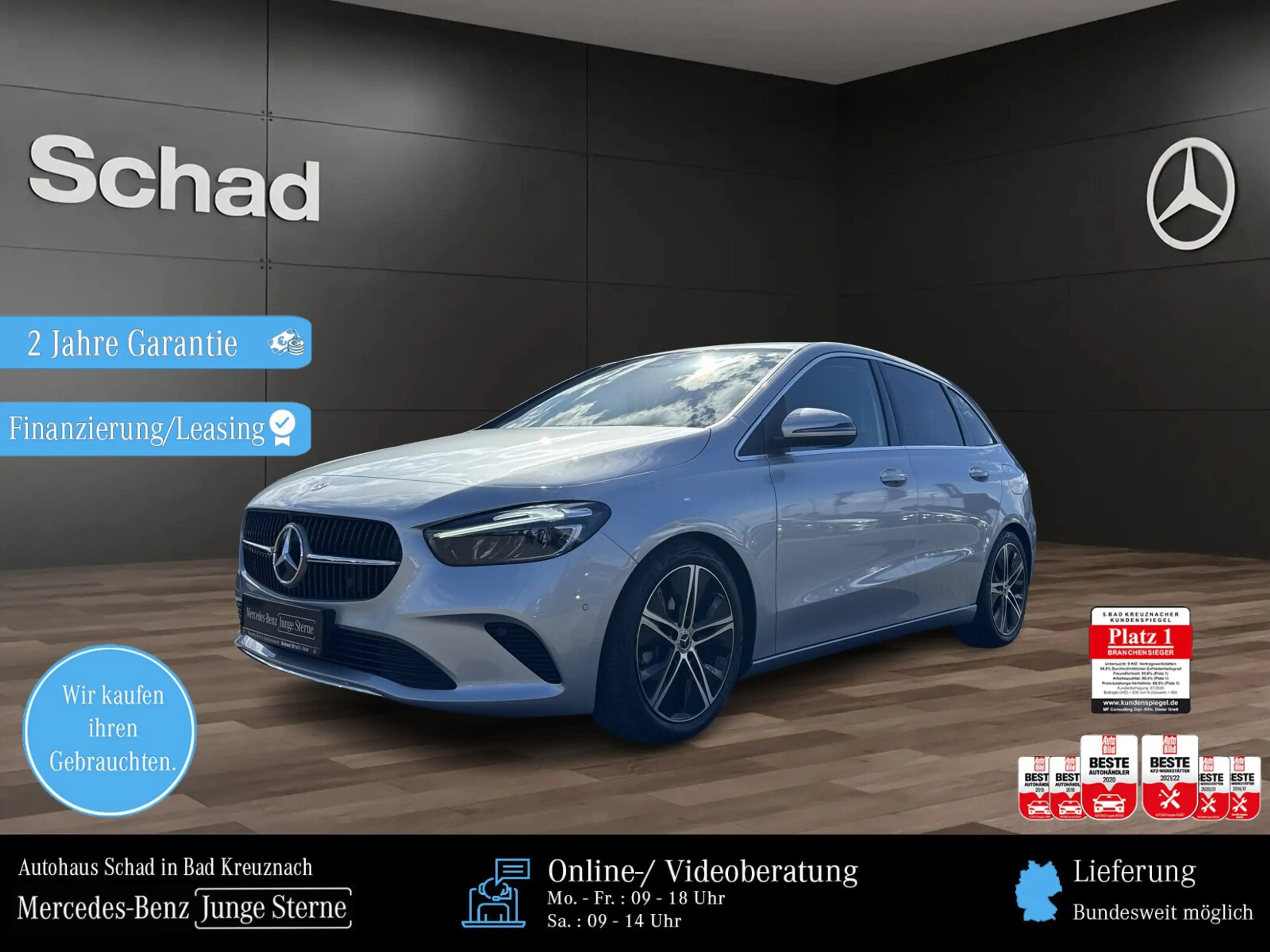 Mercedes-Benz B 200 B 200 PROGRESSIVE NAVI+LED+KAMERA+CARPLAY+SHZ+
