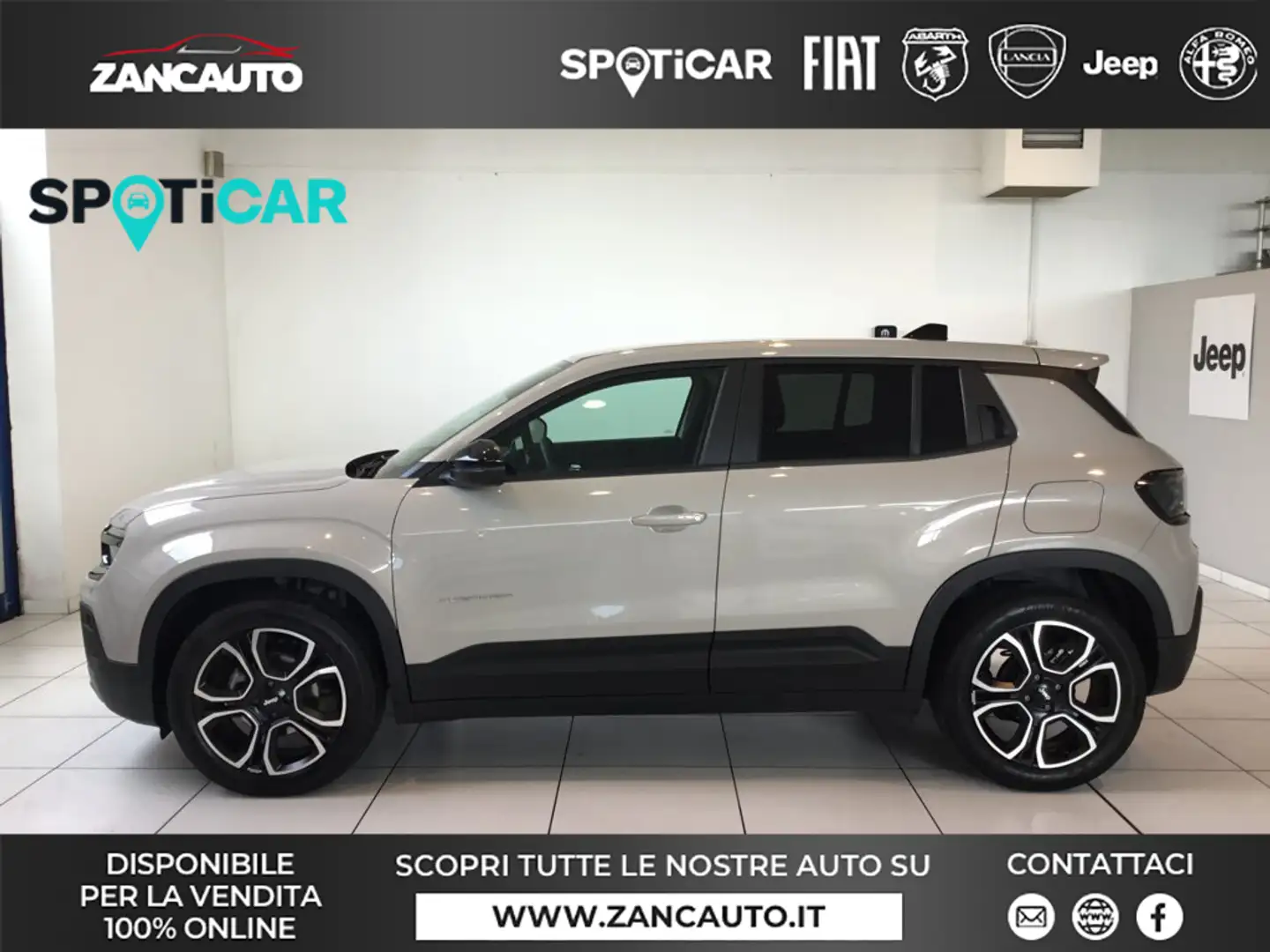 Jeep Avenger Avenger 1.2 Turbo 100 CV Summit MY25 Grigio - 1