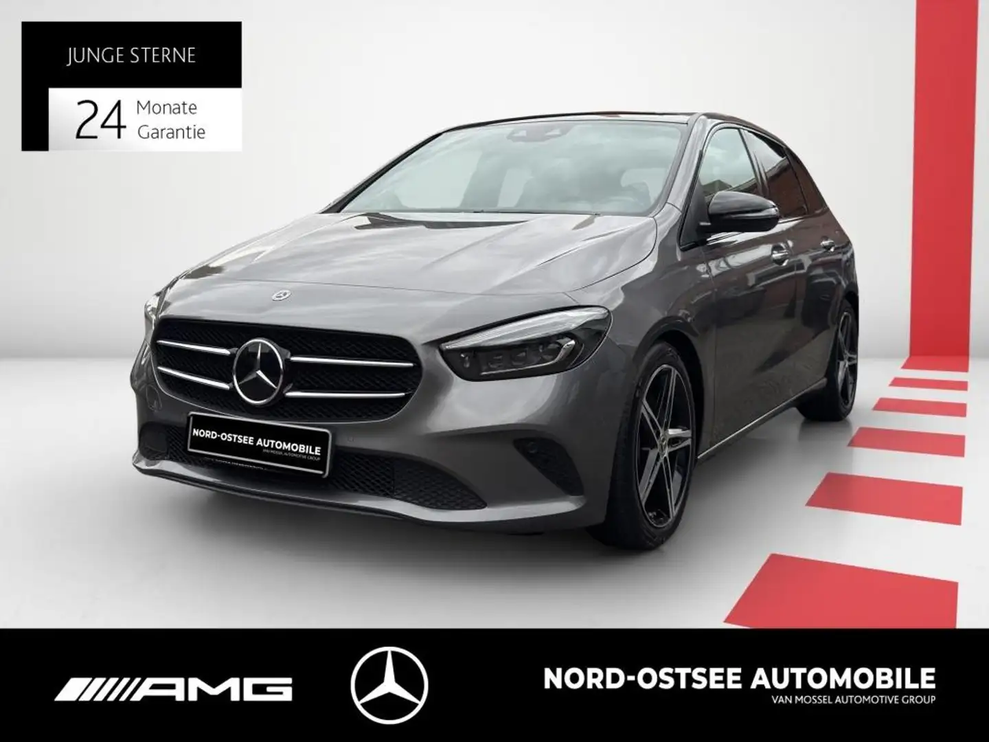 Mercedes-Benz B 220 d PROGRESSIVE PANO DISTRO SITZHZG NIGHT Grau - 1