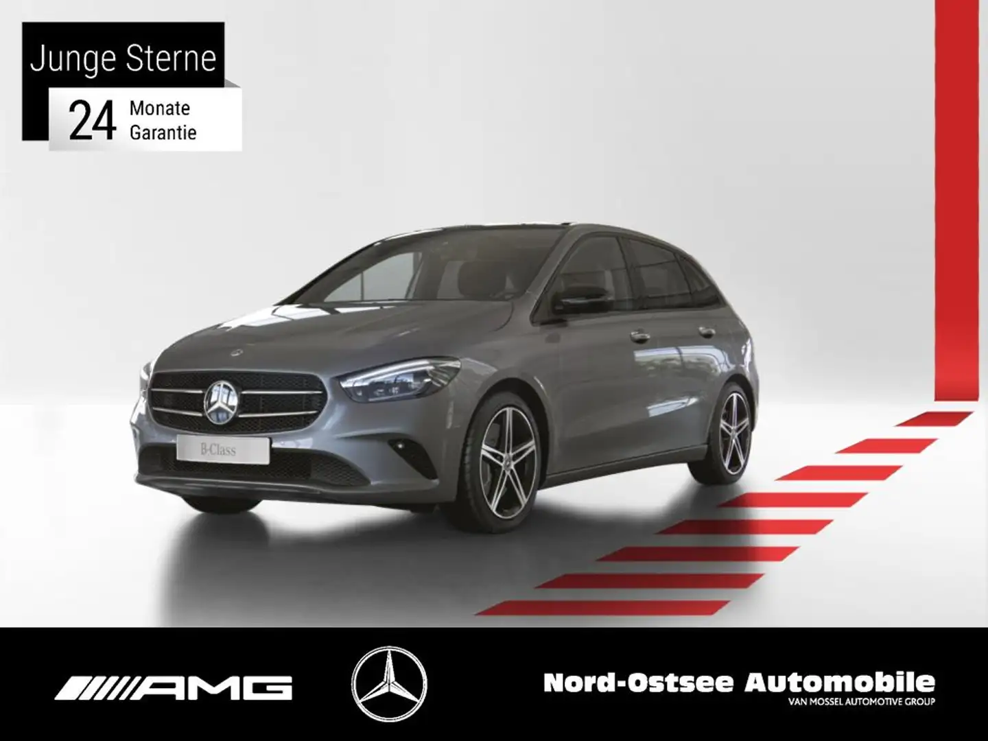Mercedes-Benz B 220 d PROGRESSIVE PANO DISTRO SITZHZG NIGHT Grau - 1