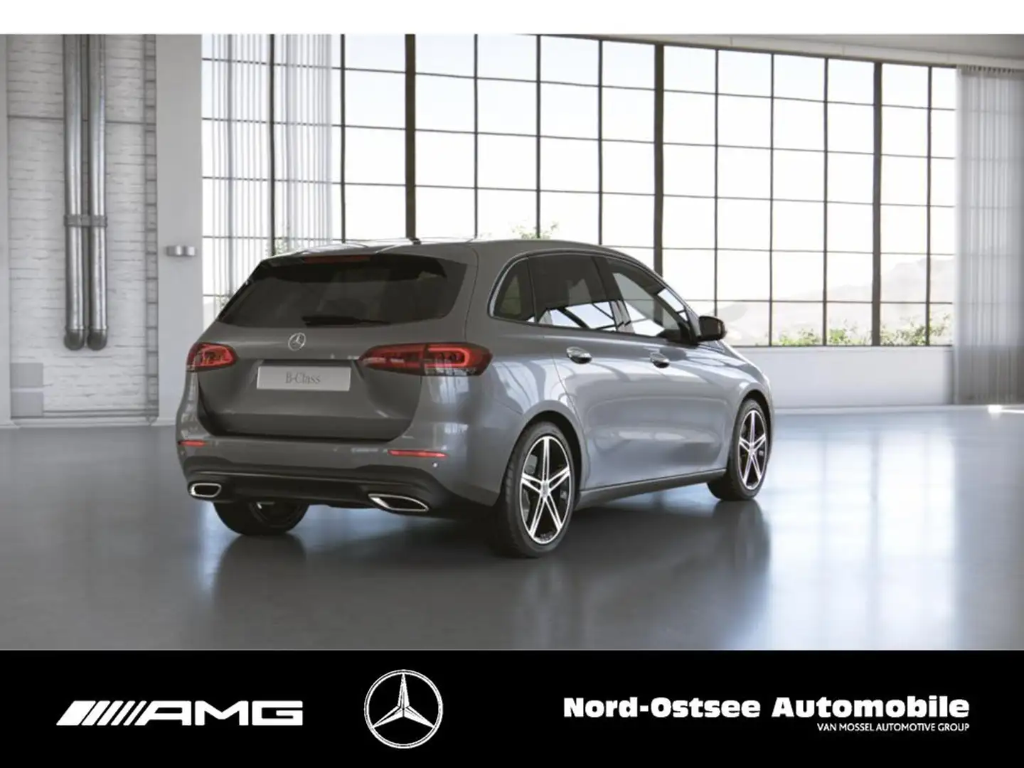 Mercedes-Benz B 220 d PROGRESSIVE PANO DISTRO SITZHZG NIGHT Grau - 2