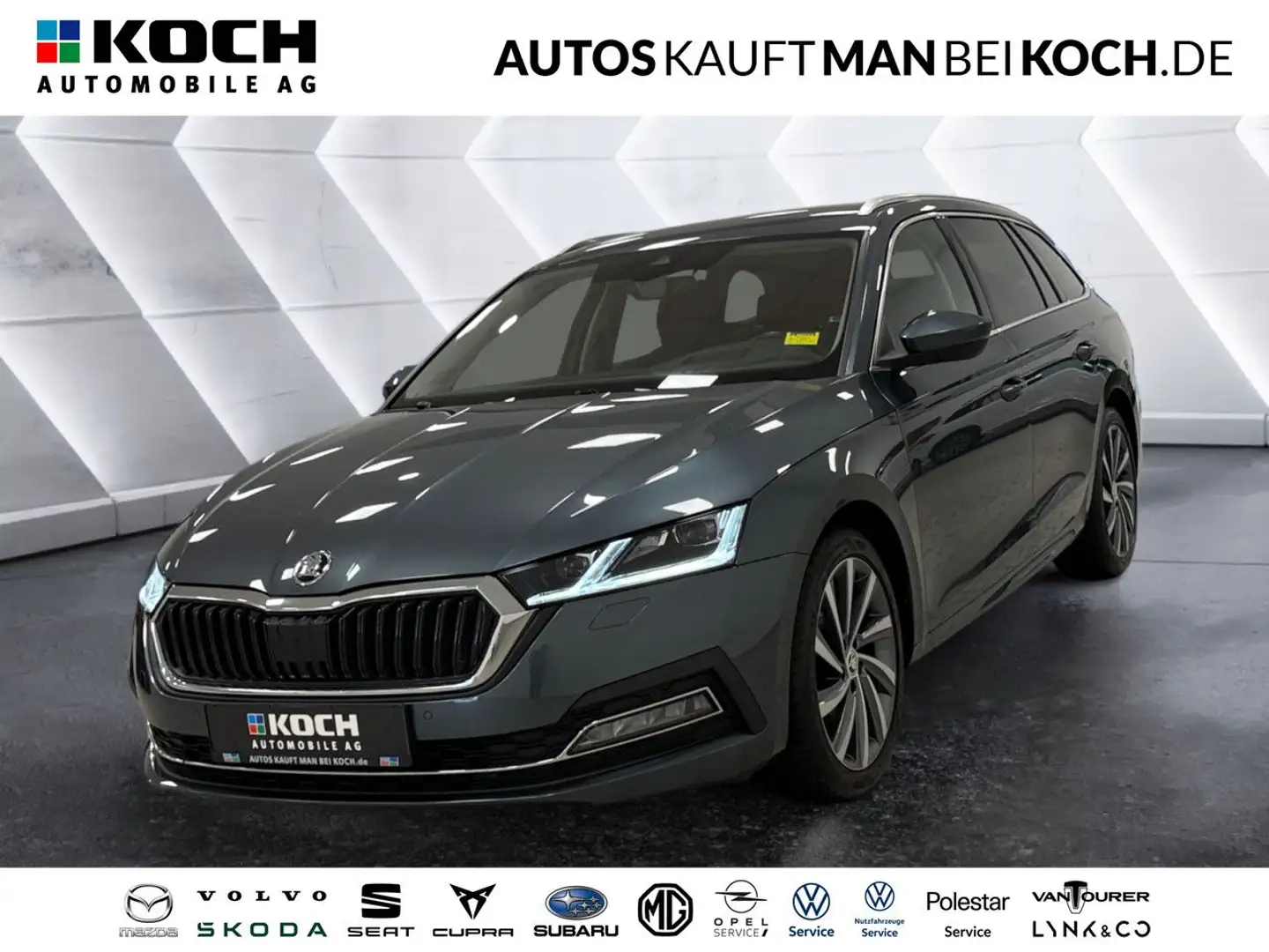 Skoda Octavia Combi 1.5TGI G-TEC DSG STYLE HUD ACC LED Grau - 1