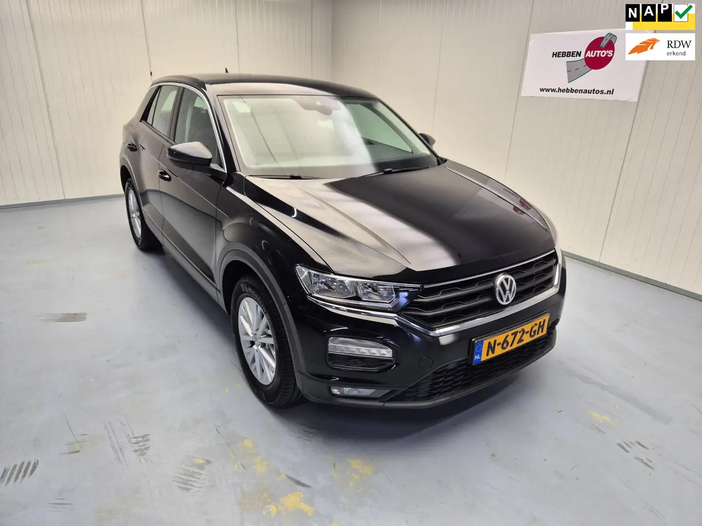 Volkswagen T-Roc 1.0 TSI Style Navi/carplay Ecc Cruise Control Alu Zwart - 1