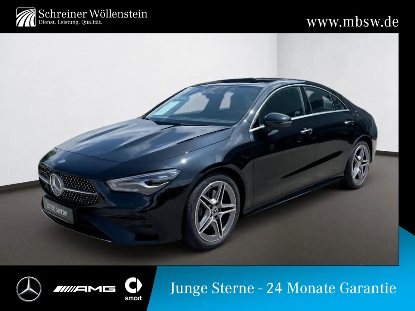 Mercedes-Benz CLA 200 Cp AMG*Navi*Ambi*Lenkradbeheizt*Kamera* Negro - 1
