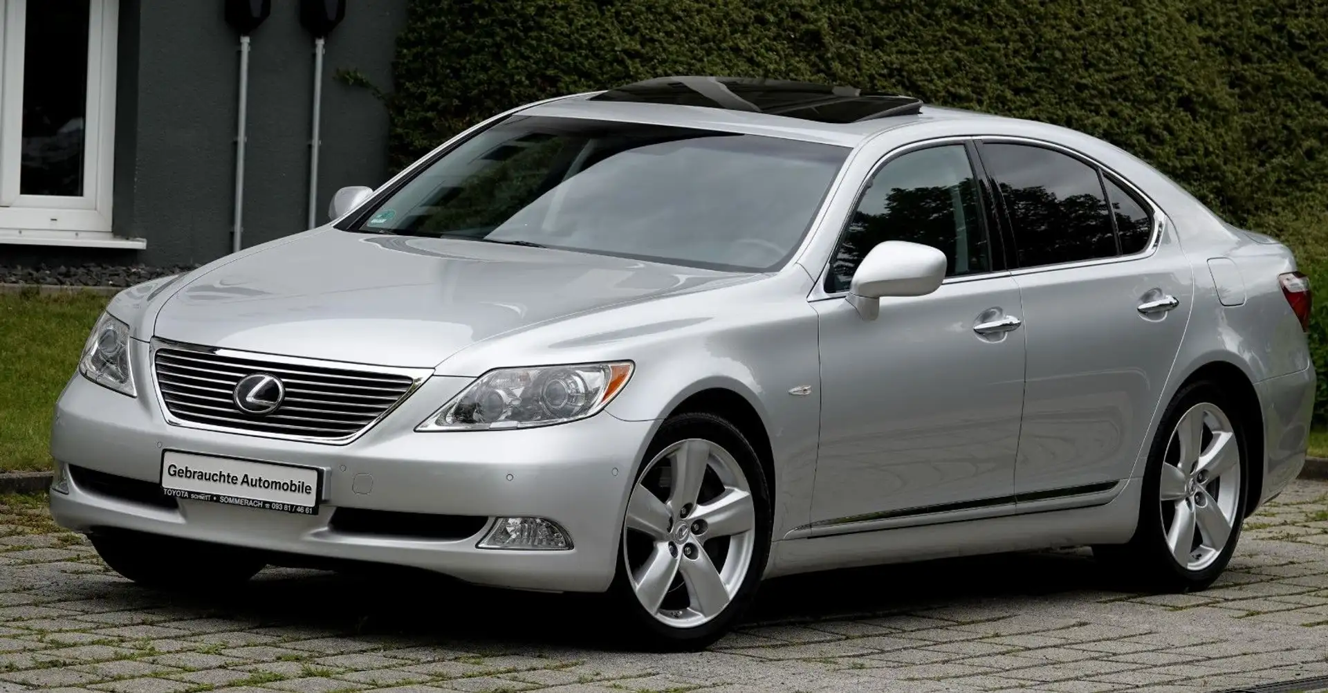 Lexus LS 460 *MARK LEVINSON* SCHECKHEFT* SEHR GEPFLEGT Silber - 1