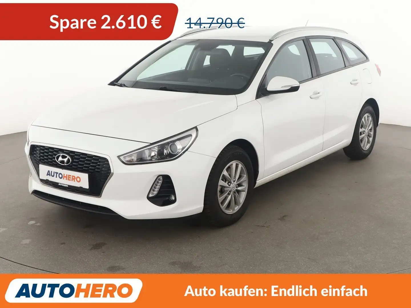 Hyundai i30 1.4 TGDI Comfort*LIMIT*PDC*KLIMA Weiß - 1