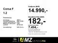 Opel Corsa F 1.2 SpurH Blau - thumbnail 3