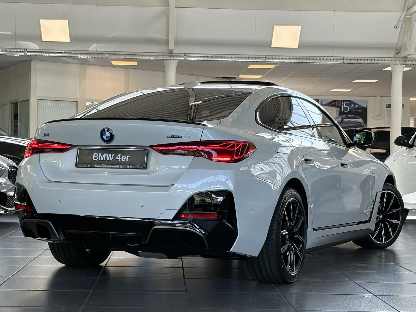 BMW i4 eDrive35 M Sport Pro DA Prof PA+ Pano HUD H/K Blanc - 2