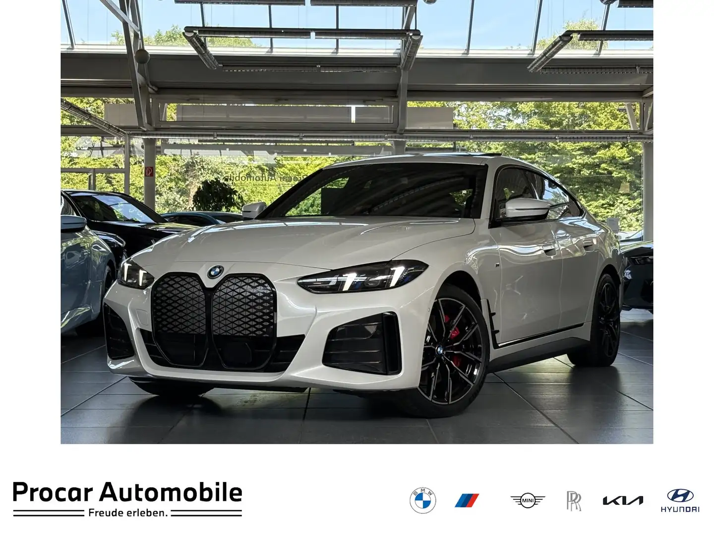 BMW i4 eDrive35 M Sport Pro DA Prof PA+ Pano HUD H/K Blanc - 1
