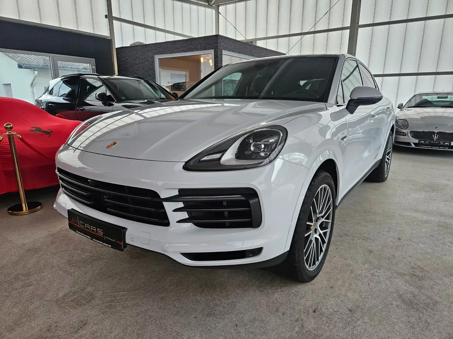 Porsche Cayenne Coupe E-Hybrid PlatinumEdition Burmester Blanc - 1