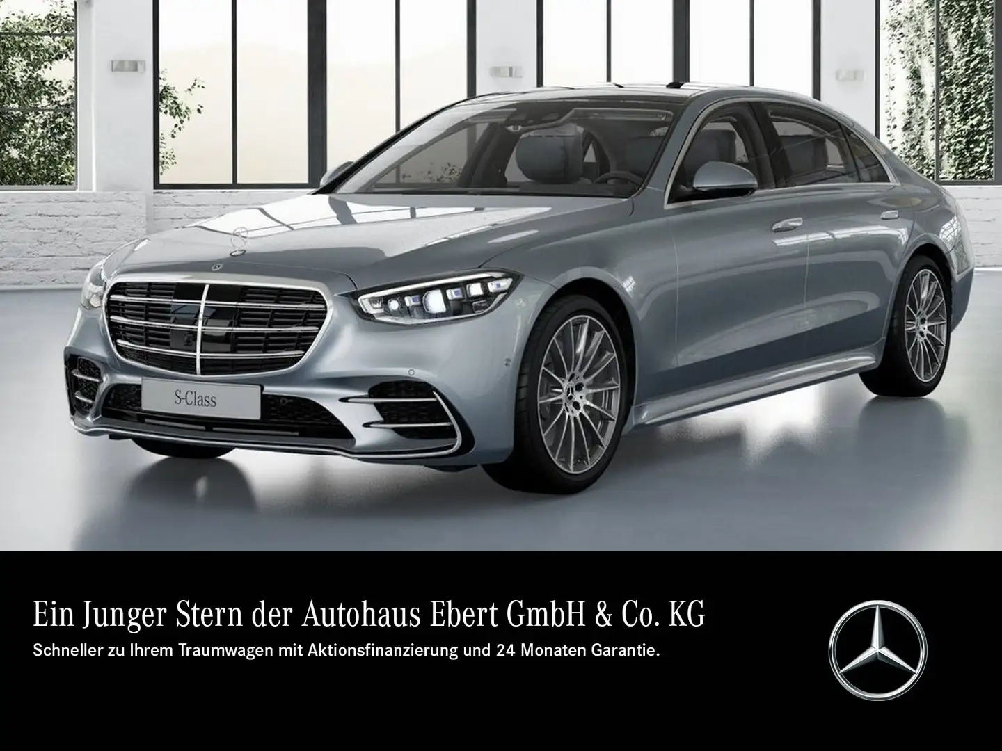 Mercedes-Benz S 500 S500L 4M AMG Exclusiv First-Class HighEndBurm TV Argent - 1