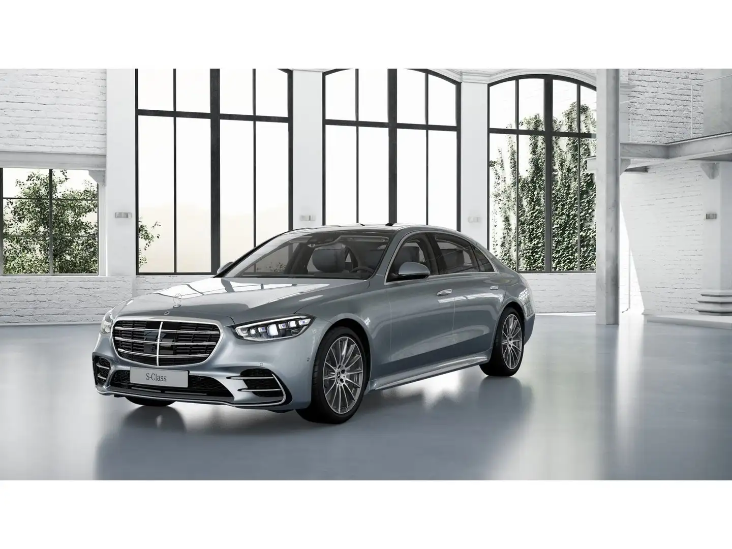 Mercedes-Benz S 500 S500L 4M AMG Exclusiv First-Class HighEndBurm TV Argent - 2
