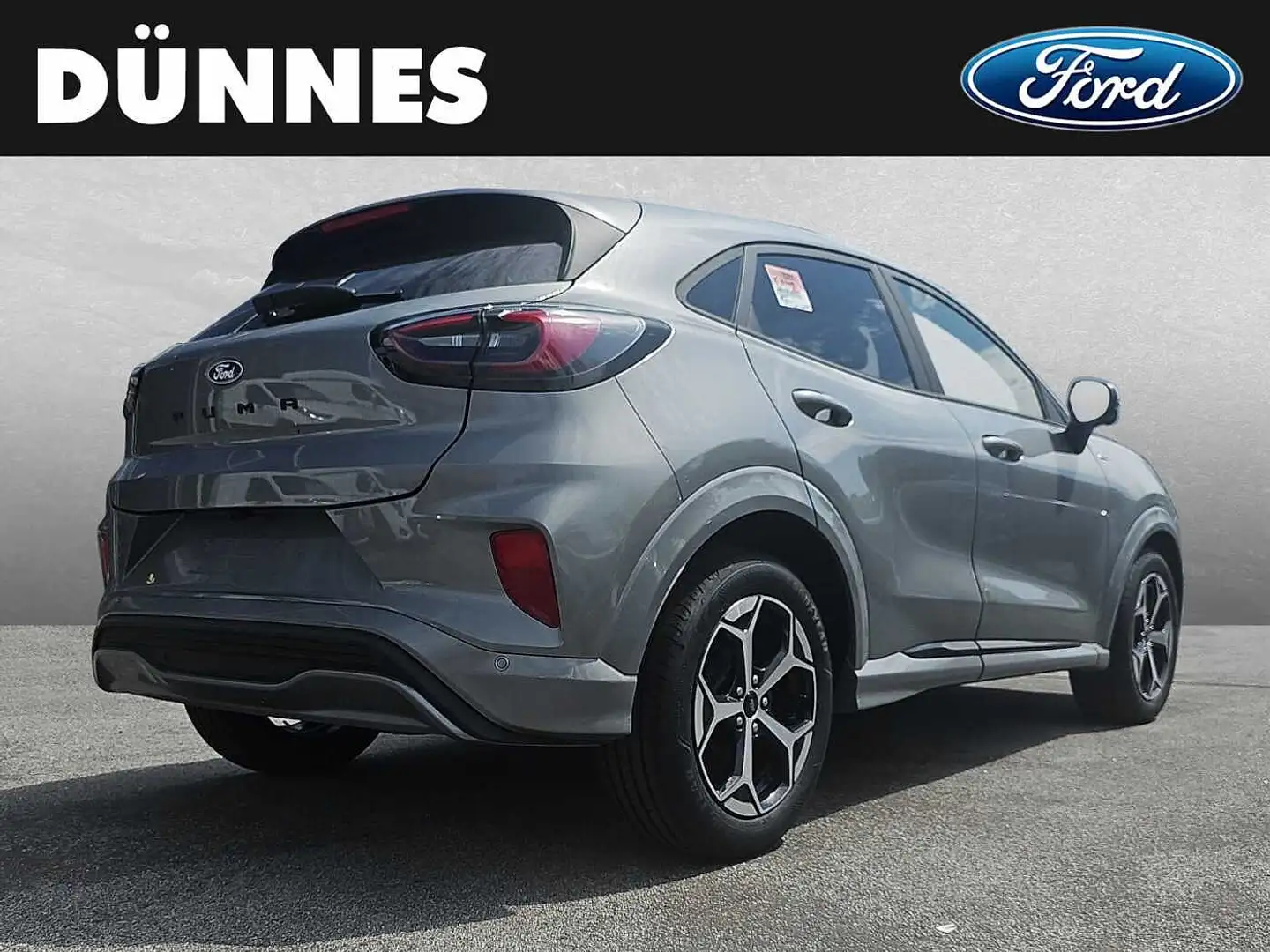 Ford Puma 1.0 EcoBoost Hybrid Aut. ST-LINE Silber - 2