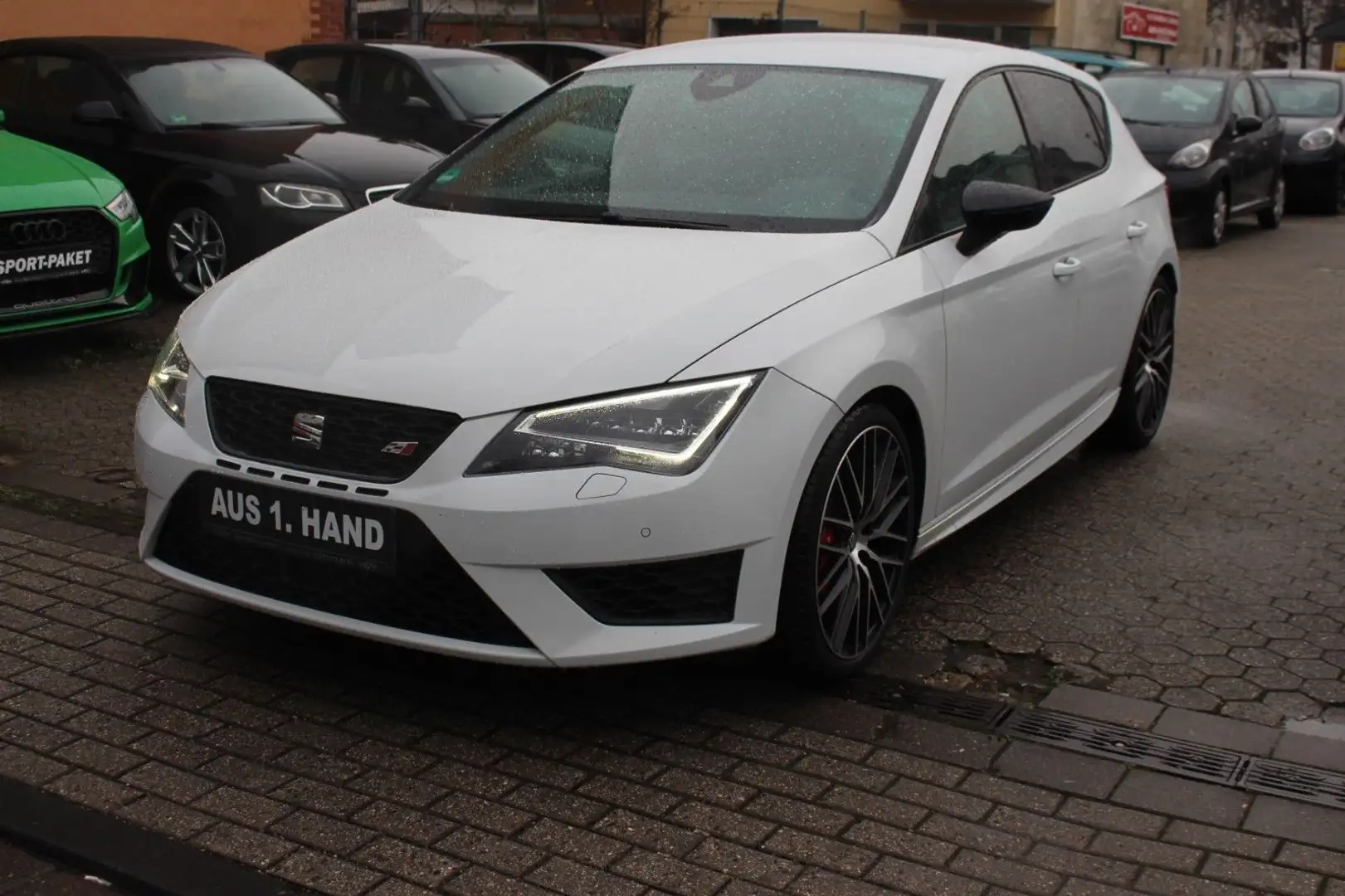 SEAT Leon Cupra 280/1.Hand/LED/Spur Ass./LM 19/Top Weiß - 2