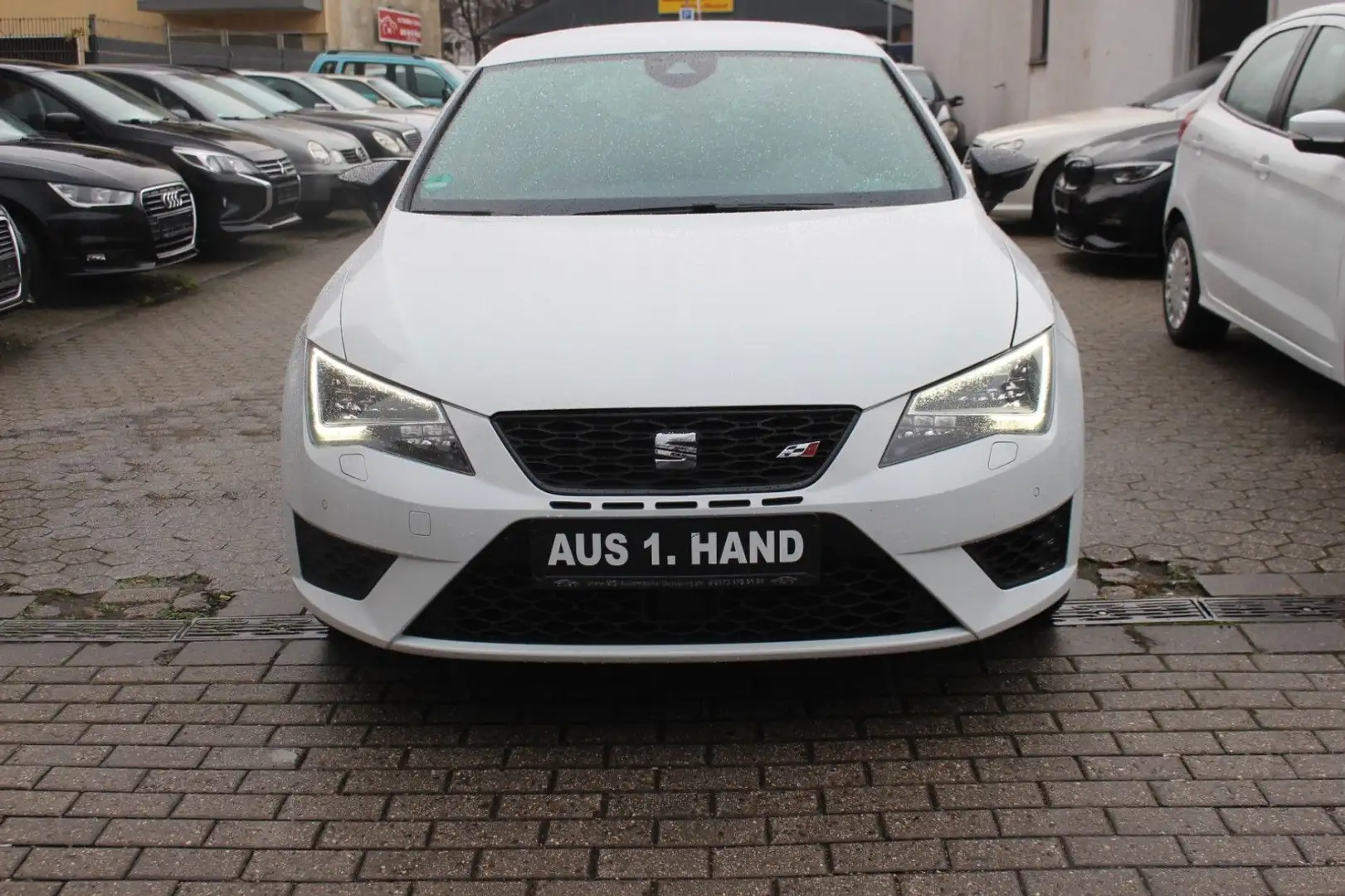 SEAT Leon Cupra 280/1.Hand/LED/Spur Ass./LM 19/Top Weiß - 1