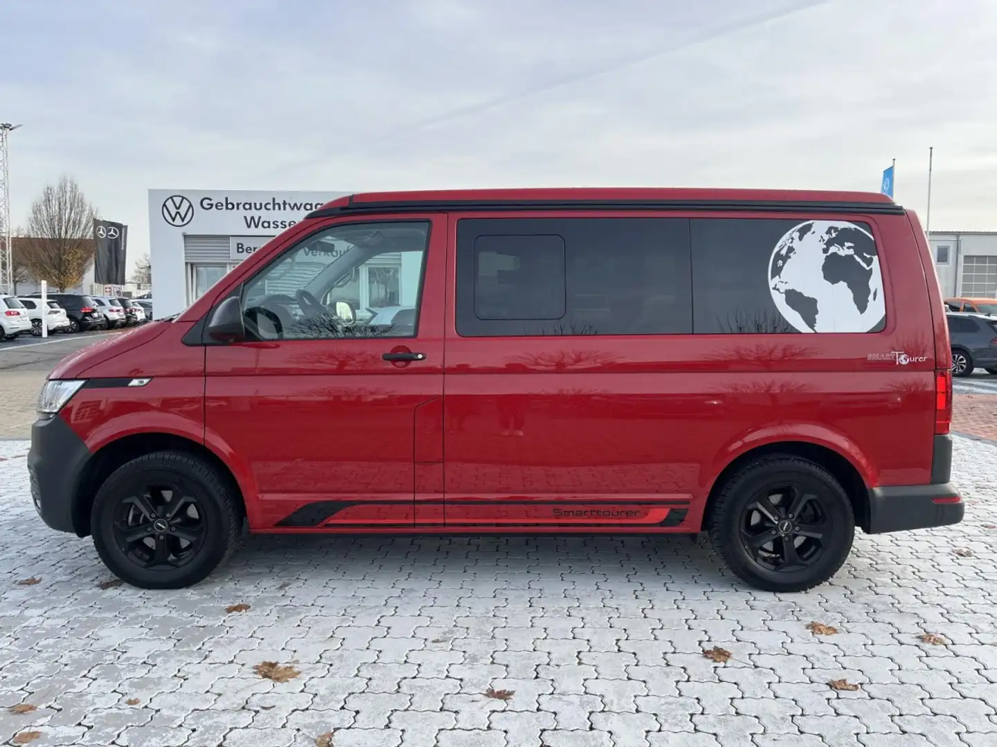 Volkswagen Transporter Kombi Smart Tourer 2,0 DSG TDI (Aufstelldach+Küch Czerwony - 2