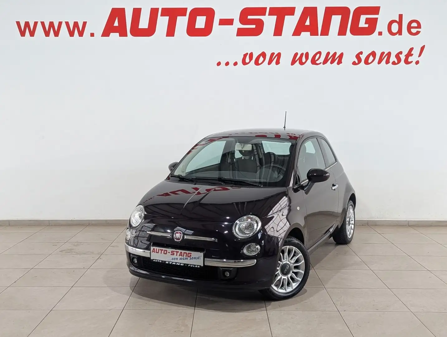 Fiat 500 **PANORAMADACH+KLIMAAUTO+15"LMF+BT** Paars - 2