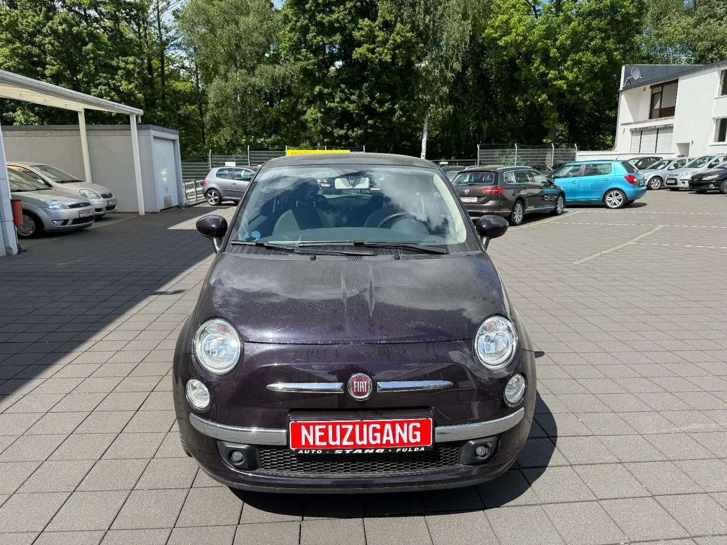 Fiat 500 **PANORAMADACH+KLIMAAUTO+15"LMF+BT** Violett - 2