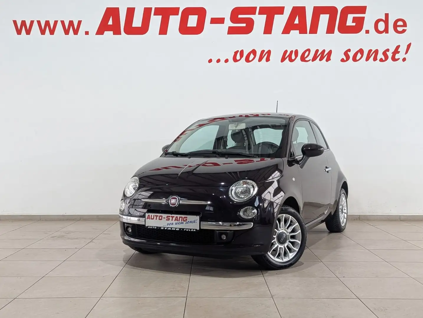 Fiat 500 **PANORAMADACH+KLIMAAUTO+15"LMF+BT** Paars - 1