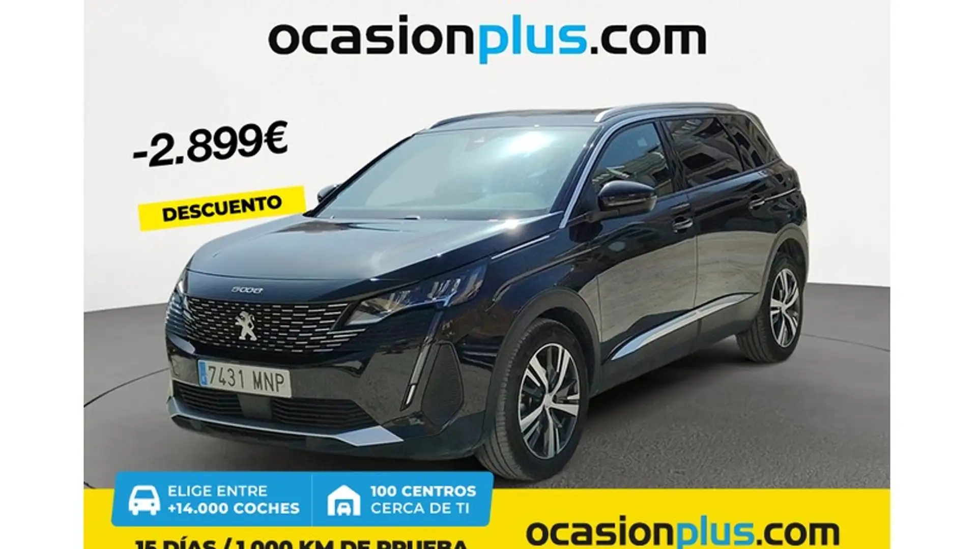 Peugeot 5008 Hybrid Allure Pack 136 eDCS6 Negro - 1