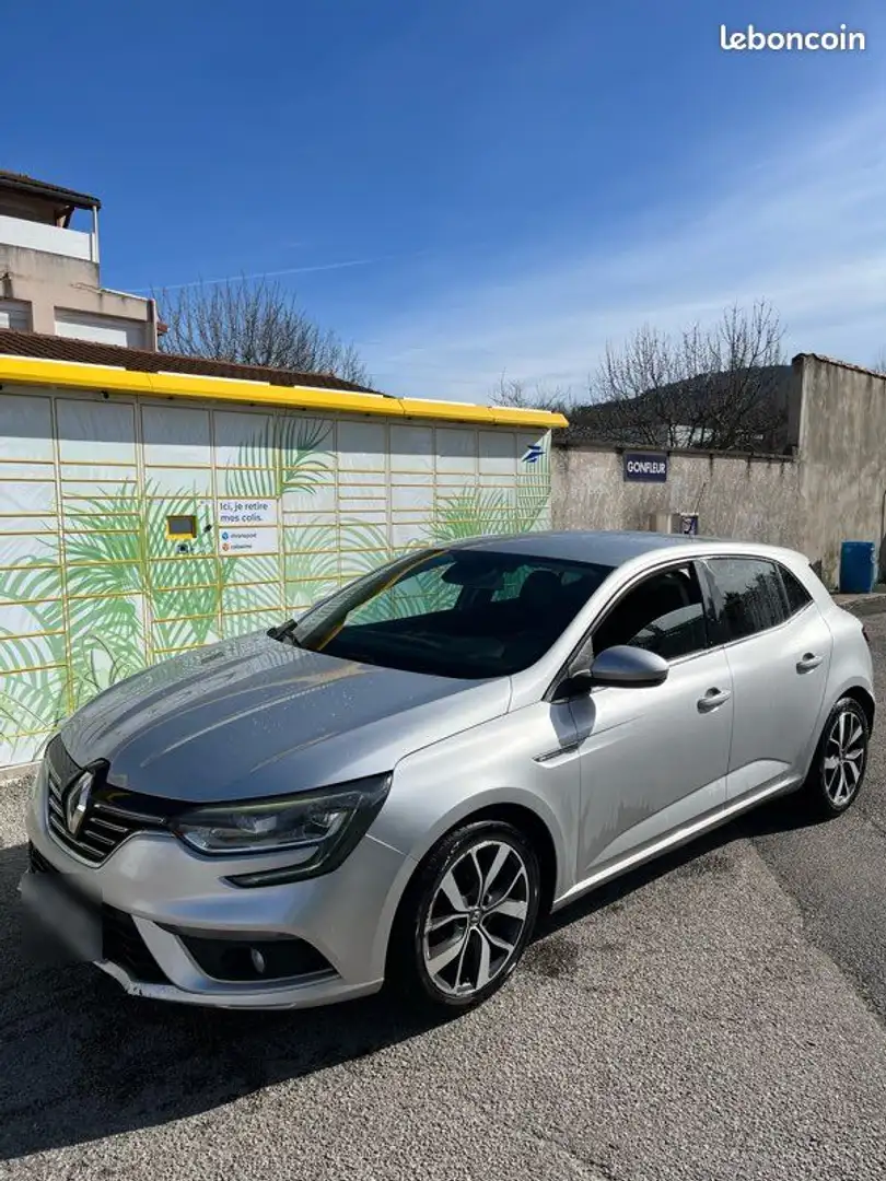 Renault Megane Mégane IV Berline dCi 130 Energy Intens Argent - 1